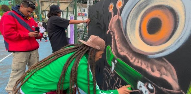 El barrio Los Laches vivió la cuarta edición de Circuitos Artísticos al Parque El Parque Bermúdez, en el barrio Los Laches, fue el escenario de la cuarta edición de Circuitos Artísticos al Parque