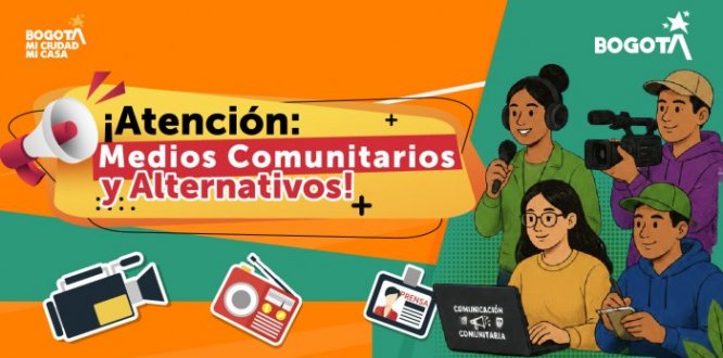 La Alcaldía Local de Santa Fe invita a los medios comunitarios y alternativos de la localidad a participar en la convocatoria 