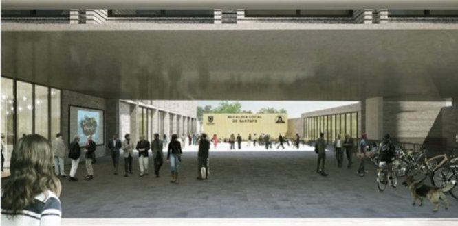 El concurso para construir la alcaldía local de Santa Fe ya tiene ganador El concurso para construir la alcaldía local de Santa Fe ya tiene ganador