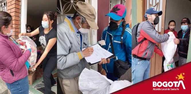 Bogotá Solidaria en Casa llega a los barrios Guavio, Girardot, Fábrica de Loza y Lourdes Bogotá Solidaria en Casa llega a los barrios Guavio, Girardot, Fábrica de Loza y Lourdes
