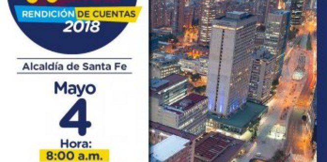 Alcaldía Local de Santa Fe rinde cuentas a la ciudadanía Alcaldía Local de Santa Fe rinde cuentas a la ciudadanía