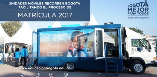 Unidad Móvil de la Secretaría de Educación llega a Santa Fe