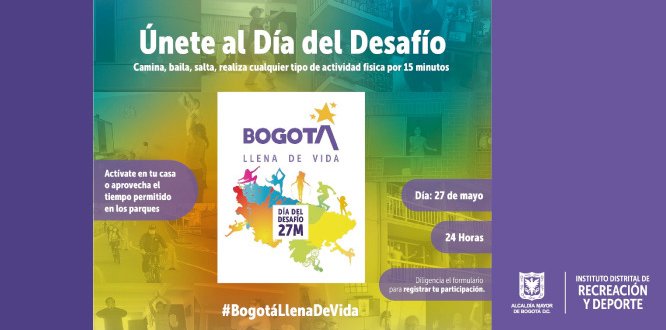    La localidad de Santa Fe se una al “27M, Bogotá se llena de energía”. 