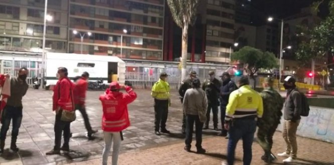 Continúa jornada se sensibilización por la vida en el sector de San Victorino,    madrugones deberán cambiar estrategia comercial 