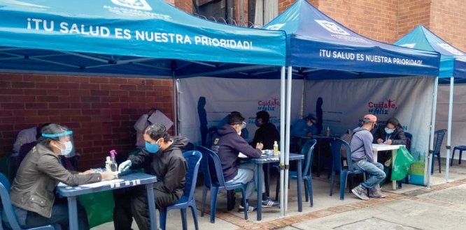 En la localidad de Santa Fe se realizaron 600 pruebas de Covid-19 