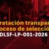 Alcaldía Local de Santa Fe abre licitación pública para la prestación de servicios de vigilancia y seguridad.