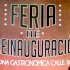 Feria de preinauguración zona gastronómica calle 30